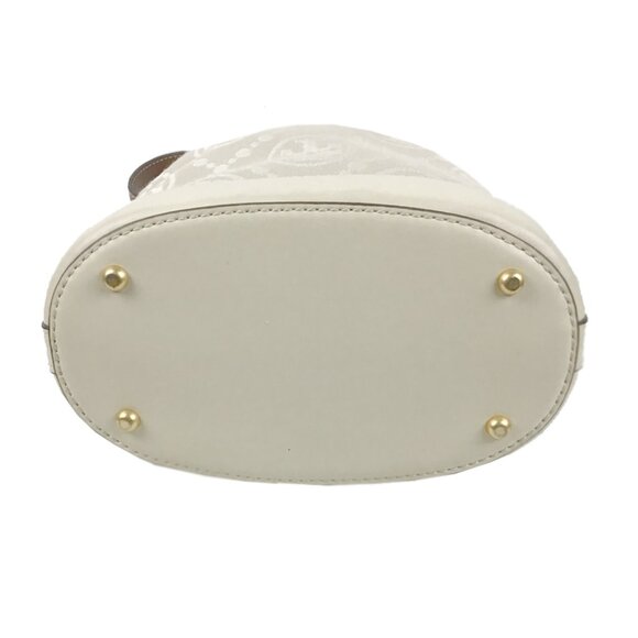 Tory Burch Mini T Monogram Bucket Bag - Picture 9 of 14